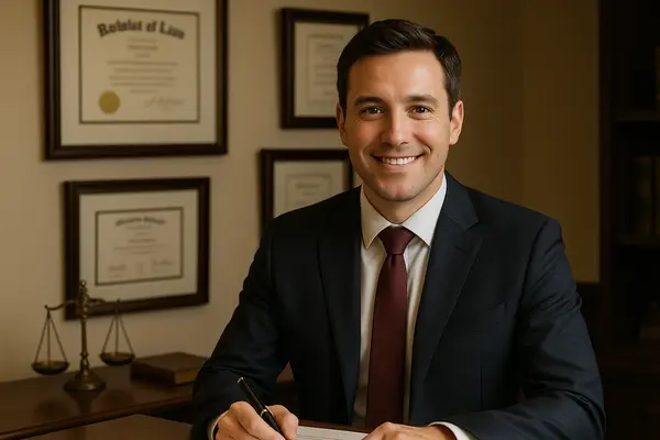 a young lawyer smiling at the camera from EZ Lemon Law Lawyer in Azle, TX - Azle TX a young lawyer smiling at the camera from EZ Lemon Law Lawyer in Azle, TX - Azle TX