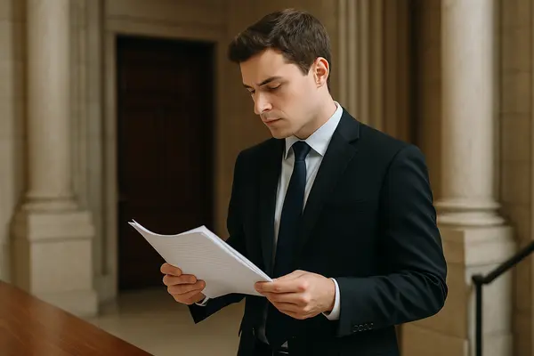 a young lawyer focused on reading a legal document from EZ Lemon Law Lawyer in Azle, TX - Azle TX a young lawyer focused on reading a legal document from EZ Lemon Law Lawyer in Azle, TX - Azle TX